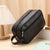 Unisex Solid Color Pvc Zipper Handbag Wash Bag