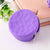 Unisex Solid Color Silica Gel Zipper Coin Purses