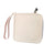 Unisex Solid Color Silica Gel Zipper Coin Purses