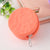 Unisex Solid Color Silica Gel Zipper Coin Purses