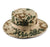 Unisex Sports Camouflage Crimping Bucket Hat