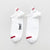 Unisex Sports Letter Polyester Cotton Ankle Socks A Pair