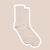 Unisex Sports Solid Color Cotton Crew Socks A Pair