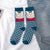 Unisex Streetwear Cartoon Cotton Crew Socks A Pair