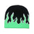 Unisex Streetwear Flame Eaveless Wool Cap