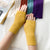 Unisex Sweet Minimalist Solid Color Gloves 1 Pair