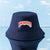 Unisex Vacation Simple Style Letter Printing Wide Eaves Bucket Hat