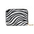 Unisex Zebra Snakeskin Leopard Pu Leather Zipper Card Holders