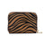 Unisex Zebra Snakeskin Leopard Pu Leather Zipper Card Holders