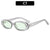 Vacation Classic Style Streetwear Geometric Pc Oval Frame Full Frame Glasses