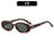 Vacation Classic Style Streetwear Geometric Pc Oval Frame Full Frame Glasses