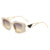 Vacation Color Block Pc Butterfly Frame Full Frame Women's Sunglasses