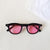 Vacation Cool Style Solid Color Pc Resin Oval Frame Full Frame Kids Sunglasses