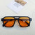 Vacation Geometric Pc Resin Square Full Frame Women's Sunglasses