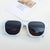 Vacation Geometric Pc Resin Square Full Frame Women's Sunglasses