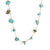 Vacation Irregular Alloy Gravel Chain Necklace 1 Piece