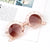 Vacation Shell Resin Special-shaped Mirror Full Frame Kids Sunglasses