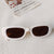 Vacation Simple Style Geometric Pc Resin Oval Frame Full Frame Kids Sunglasses