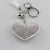 Vacation Simple Style Heart Shape Alloy Keychain