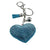 Vacation Simple Style Heart Shape Alloy Keychain