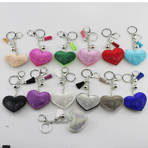 Vacation Simple Style Heart Shape Alloy Keychain