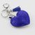 Vacation Simple Style Heart Shape Alloy Keychain