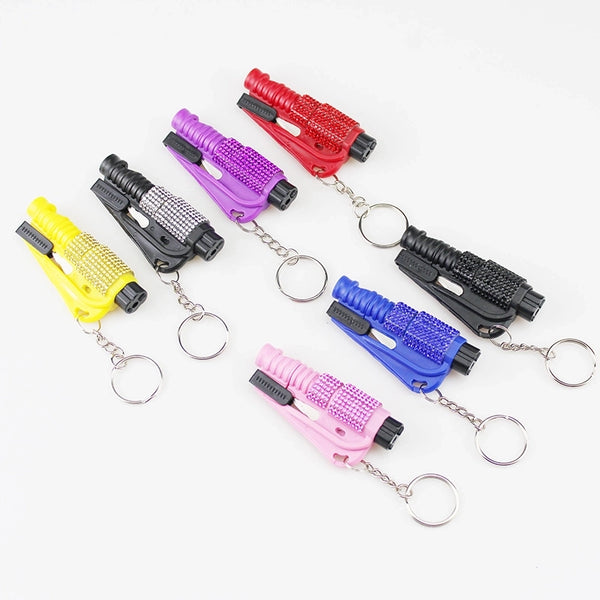 Vacation Minimalist Solid Color Alloy Keychain