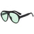 Vacation Simple Style Sunglasses Pc Toad Glasses Full Frame Women's Sunglasses