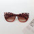 Vacation Solid Color Pc Resin Cat Eye Full Frame Women's Sunglasses