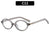 Vacation Streetwear Oval Pc Oval Frame Full Frame Glasses