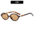 Vacation Streetwear Oval Pc Oval Frame Full Frame Glasses