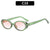 Vacation Streetwear Oval Pc Oval Frame Full Frame Glasses