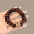 Vacation Streetwear Women's Leopard Cloth Handmade Hair Tie