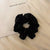 Velvet Large Hair Band Large Autumn And Winter Retro American Temperament Niche Simple Fashion Hair Tie Head Flower Rubber Band New