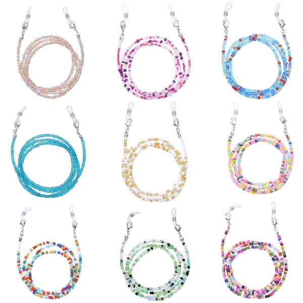 Versatile Personality Bead Mask/eyeglasses Chain Multi Colors