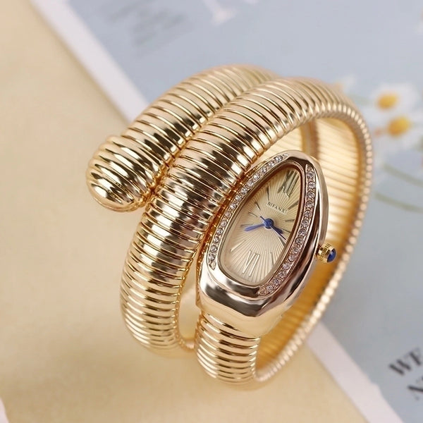 Vintage Style Snake Quartz Women's Watches