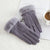 Warm Gloves N915 Ladies Winter Suede Double Layer Plus Velvet Padded Riding Touch Screen Gloves Wholesale Manufacturers