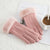 Warm Gloves N915 Ladies Winter Suede Double Layer Plus Velvet Padded Riding Touch Screen Gloves Wholesale Manufacturers