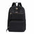 Waterproof Solid Color Casual School Daily Laptop Backpack