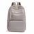 Waterproof Solid Color Casual School Daily Laptop Backpack