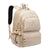 Waterproof Solid Color School Travel School Backpack