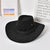 Western Cowboy Hat Men And Women National Style Qinghai-Tibet Line Travel Hat Three Rope Knight Jazz Hat Wholesale