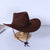 Western Cowboy Hat Men And Women National Style Qinghai-Tibet Line Travel Hat Three Rope Knight Jazz Hat Wholesale