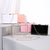 White Black Transparent Arylic Solid Color Square Clutch Evening Bag