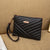 White Grey Black Pu Leather Stripe Square Evening Bags