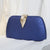 White Red Blue Pu Leather Solid Color Shell Evening Bags