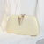 White Red Blue Pu Leather Solid Color Shell Evening Bags