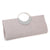 White Red Blue Satin Solid Color Square Evening Bags