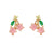 Whoesale Tropical Fruit Earrings Women's Diamond Earrings