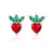 Whoesale Tropical Fruit Earrings Women's Diamond Earrings